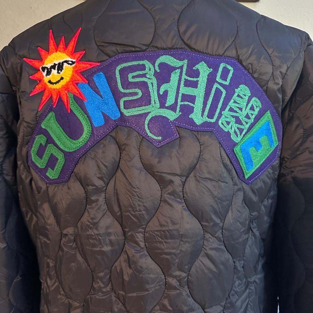 Men’s First Row Quilted Floral Jacket - SZ XL - Picture 9 of 11
